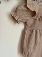 Combinaison bloomer été beige Liv&Ciboulette