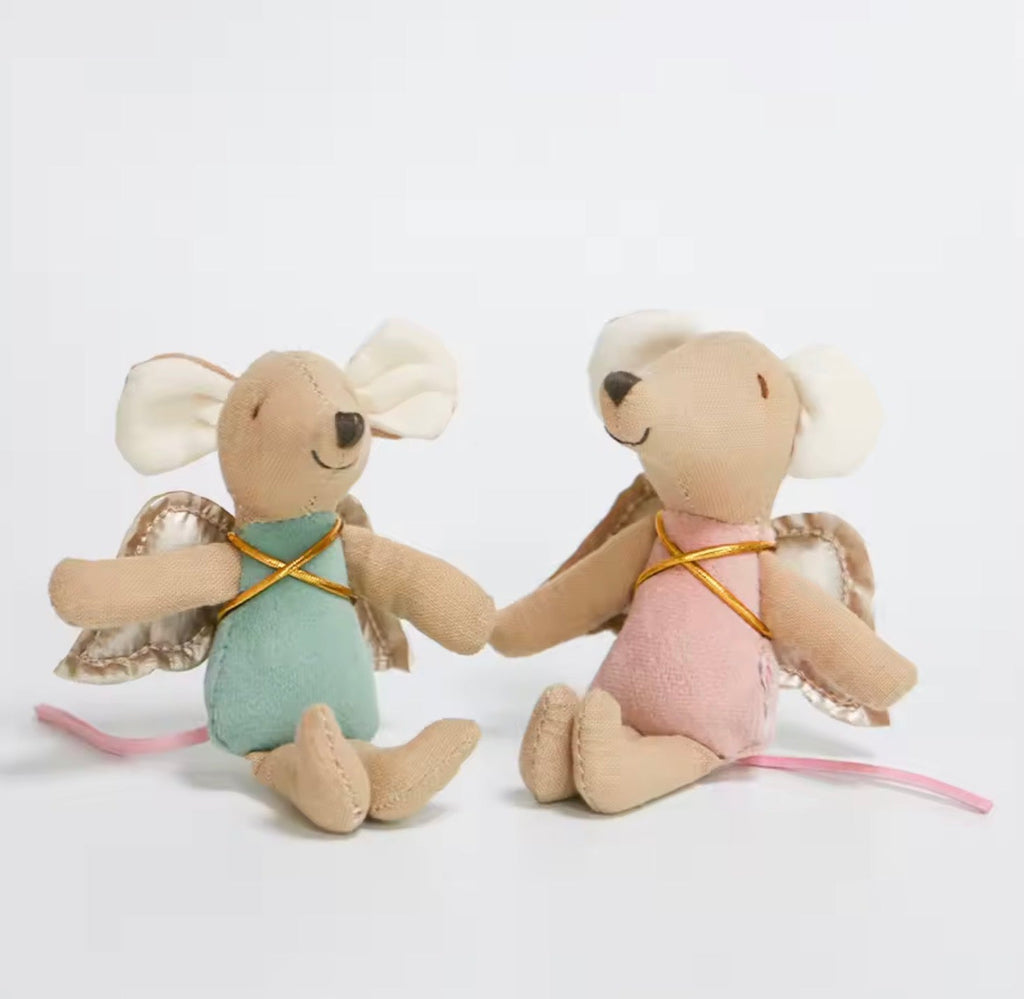 Petite souris peluche bébé Liv&Ciboulette