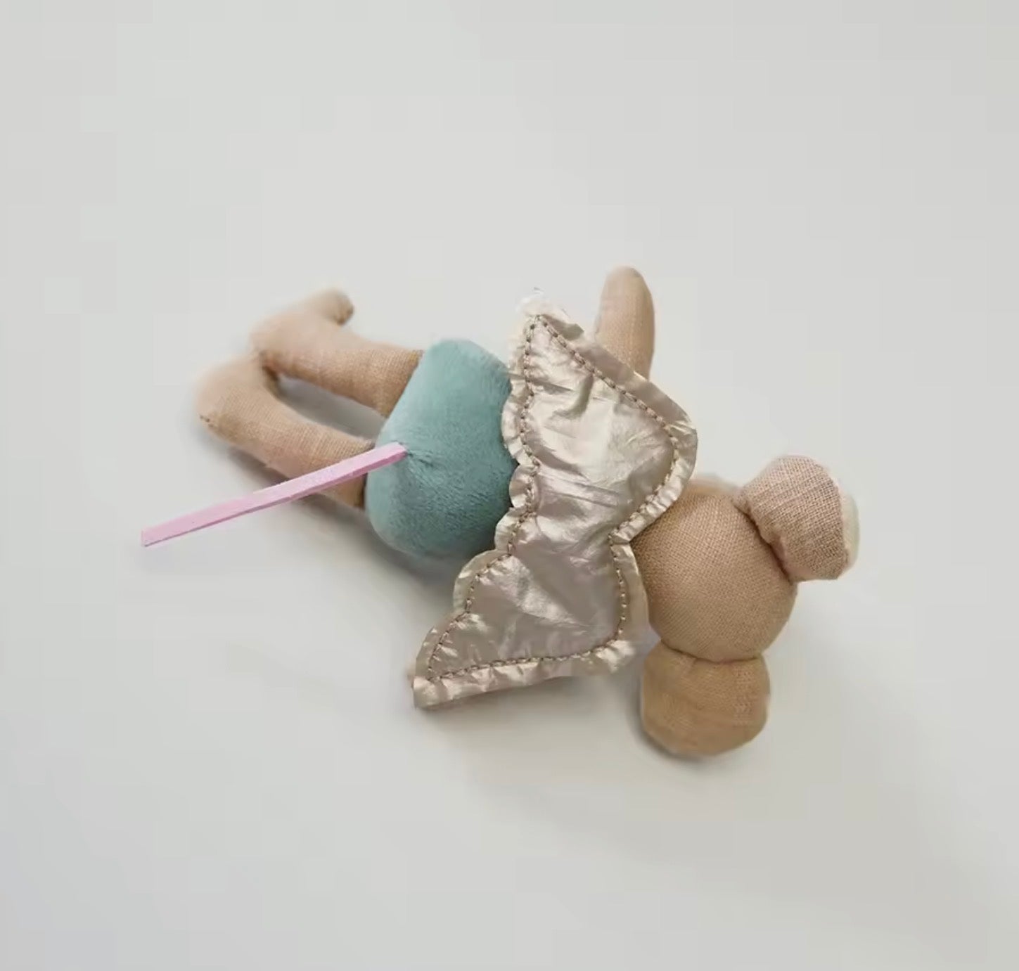 Petite souris peluche bébé Liv&Ciboulette