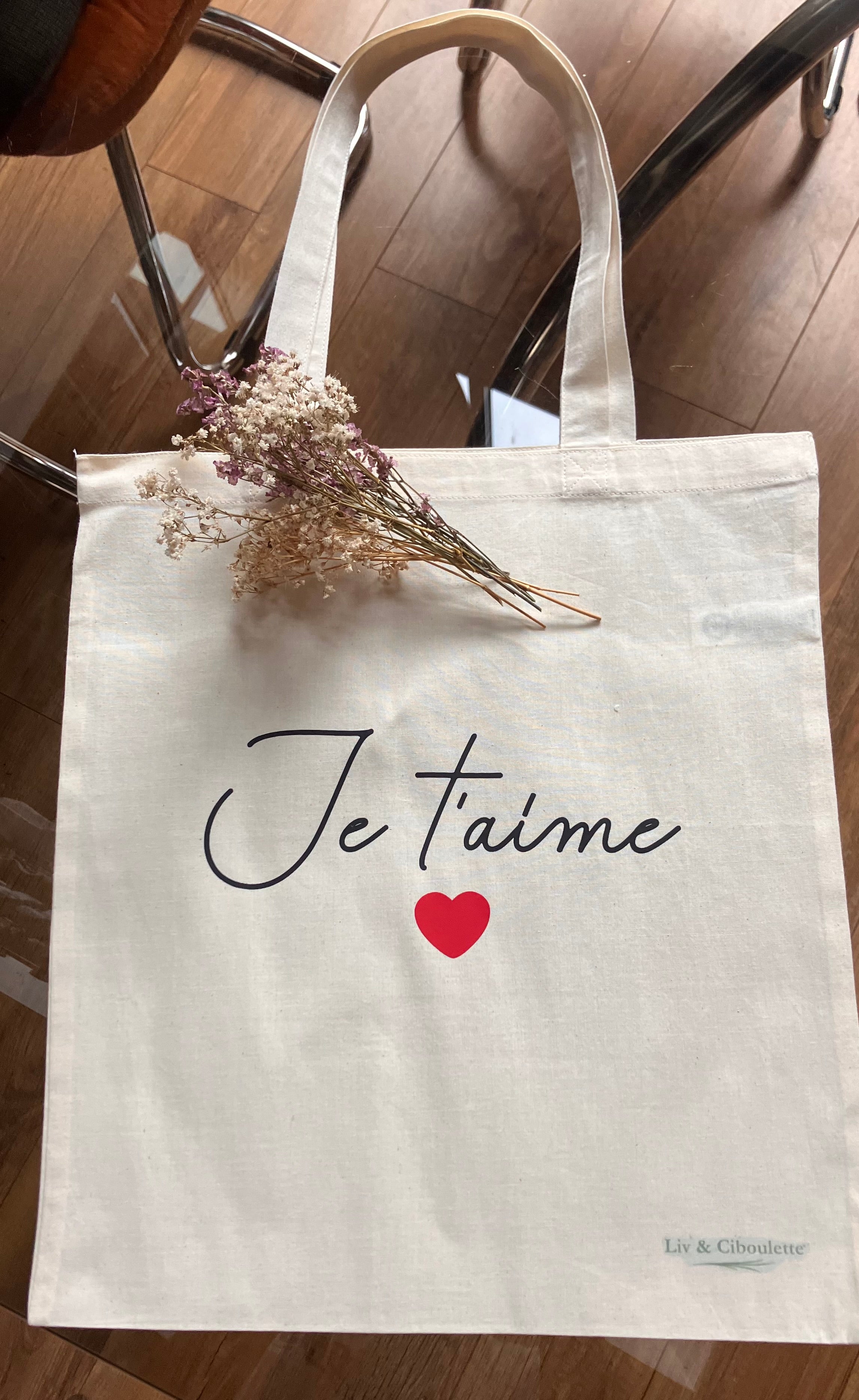 Tote Bag fête des mères Liv&Ciboulette