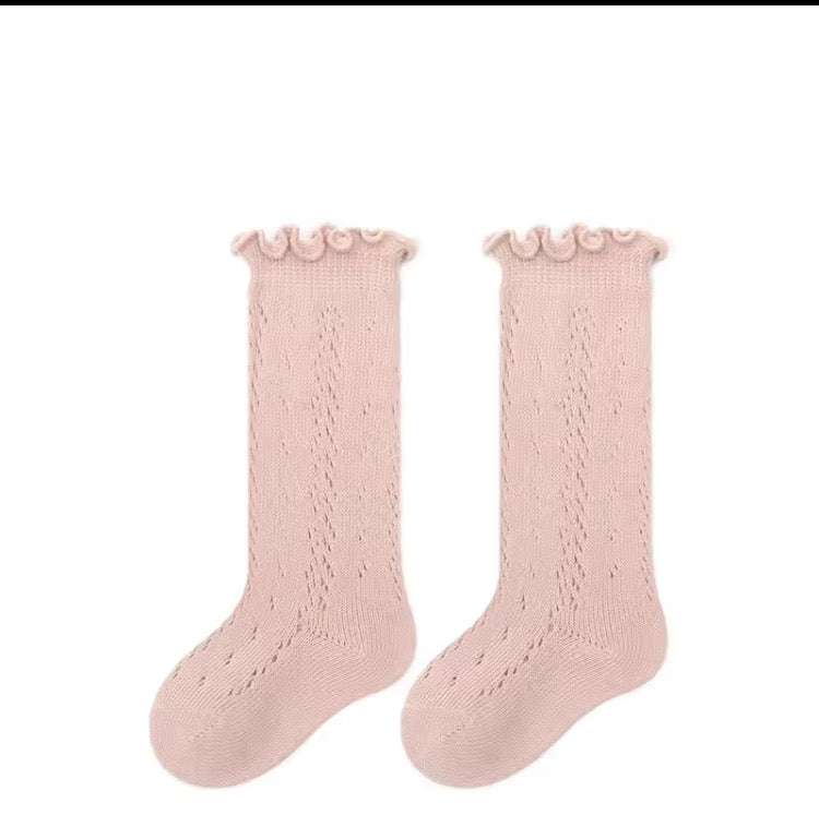Chaussettes hautes petite fille Liv&Ciboulette