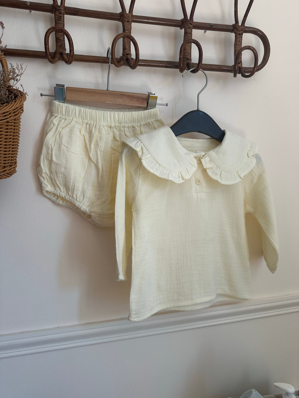 Ensemble Julia gaze de coton Liv&Ciboulette