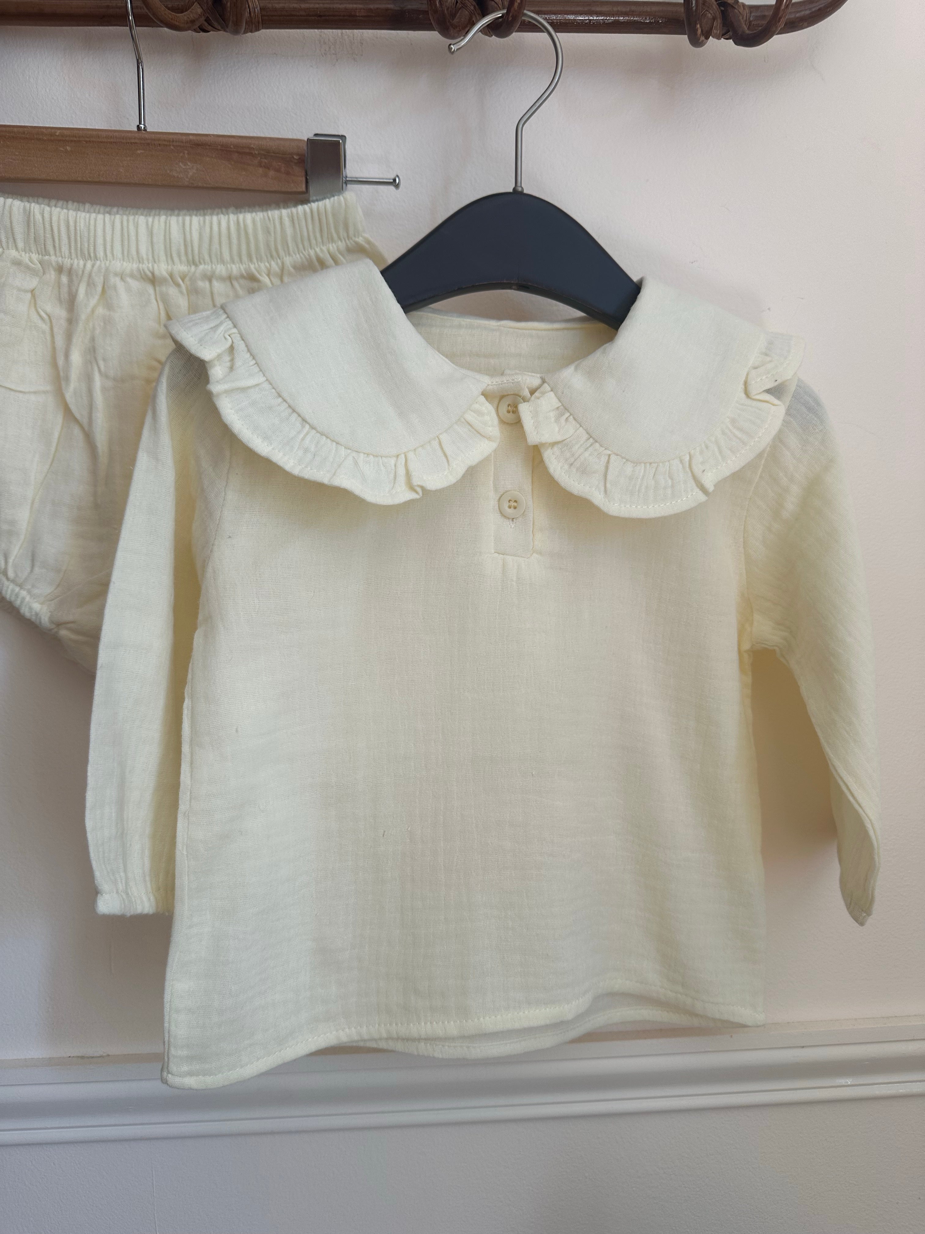Ensemble Julia gaze de coton Liv&Ciboulette