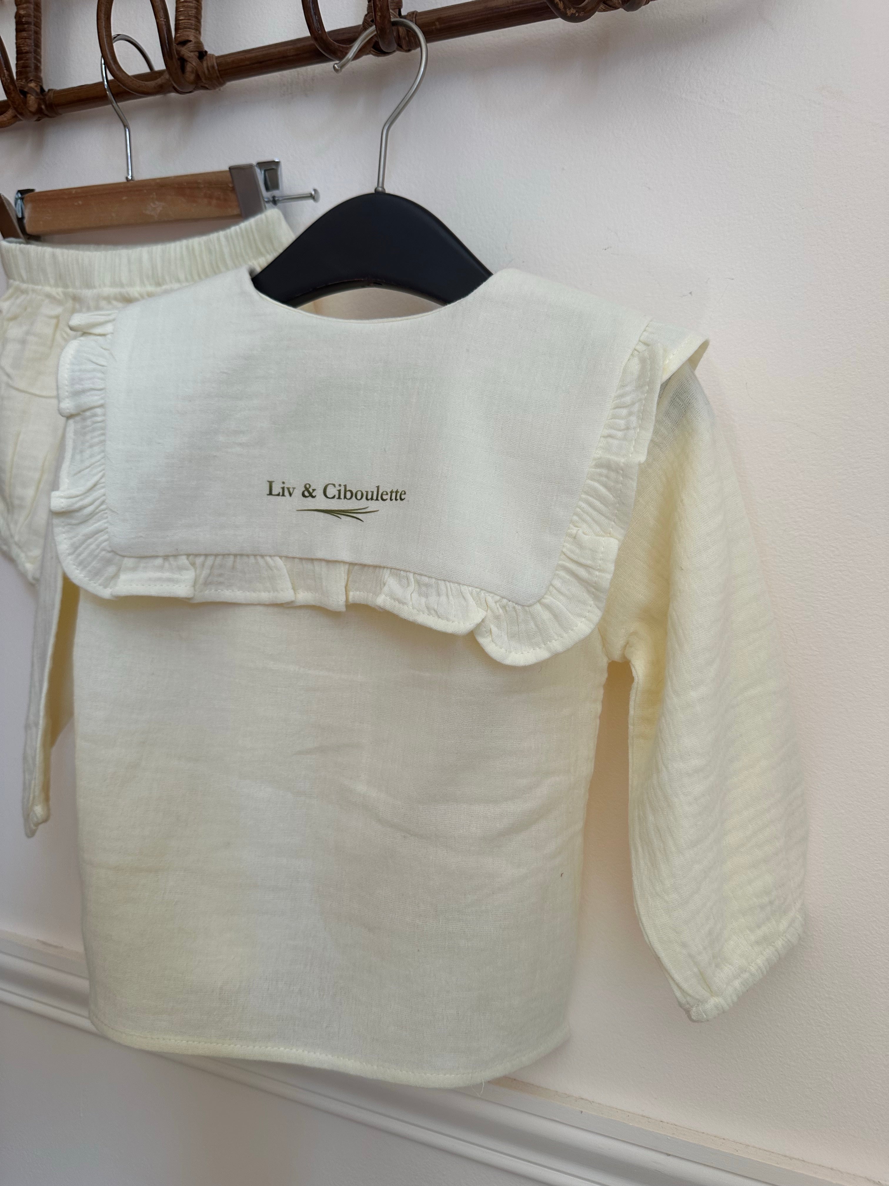 Ensemble Julia gaze de coton Liv&Ciboulette