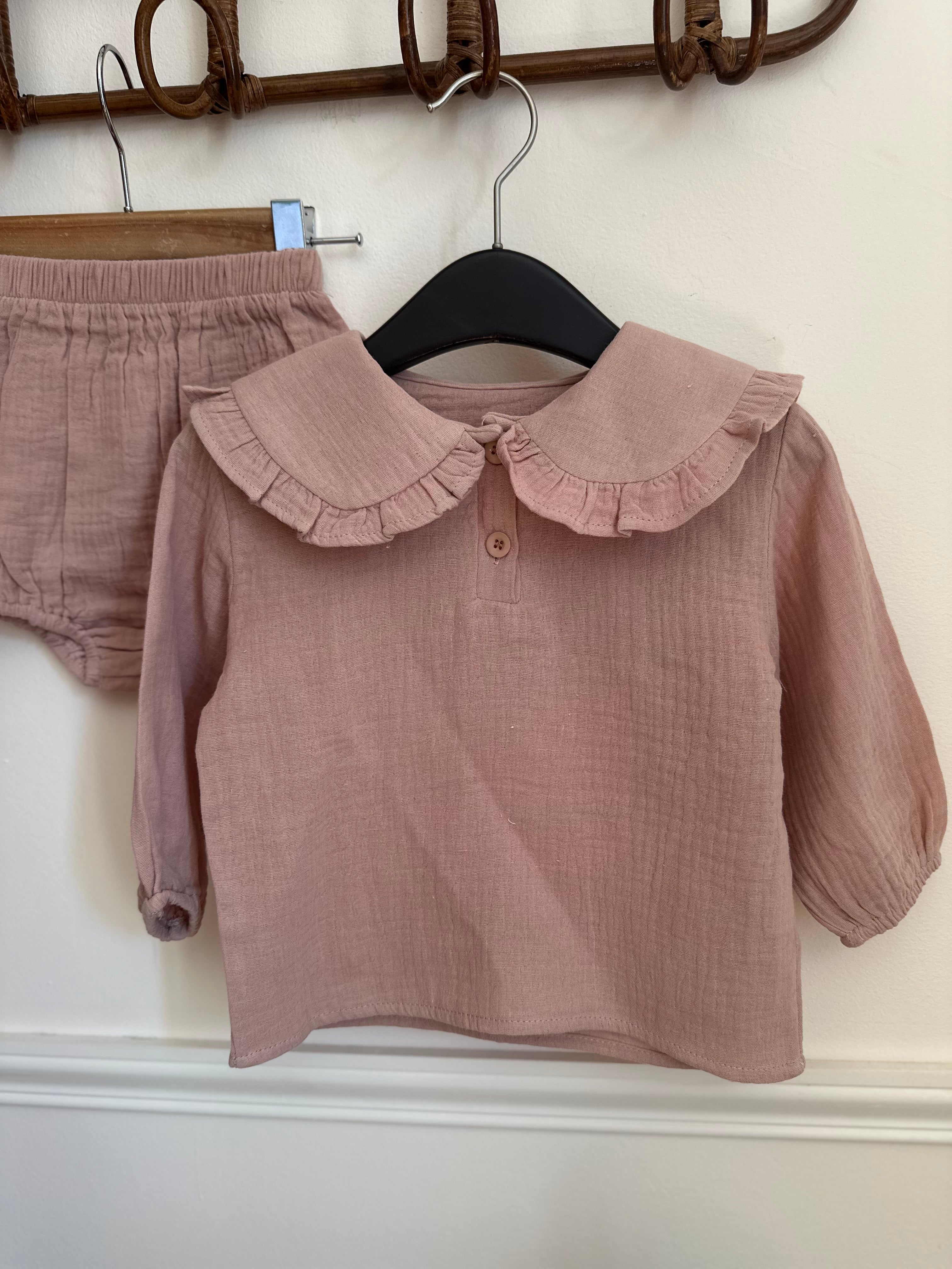 Ensemble Julia gaze de coton Liv&Ciboulette
