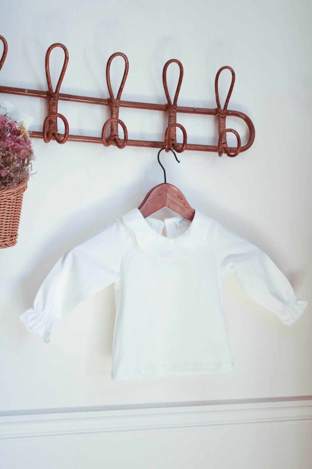 Polo manches longues col Claudine Liv&Ciboulette