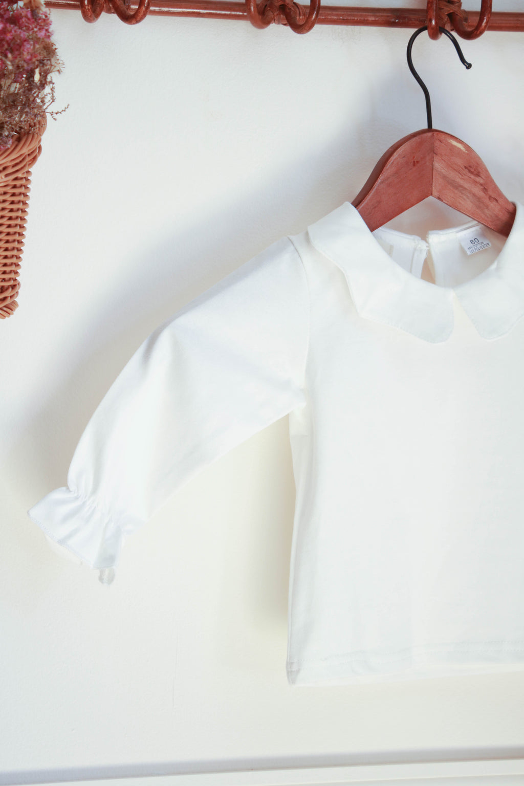 Polo manches longues col Claudine Liv&Ciboulette