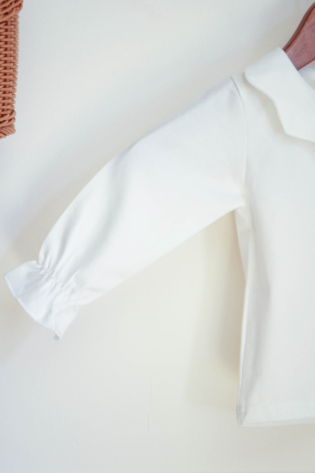Polo manches longues col Claudine Liv&Ciboulette
