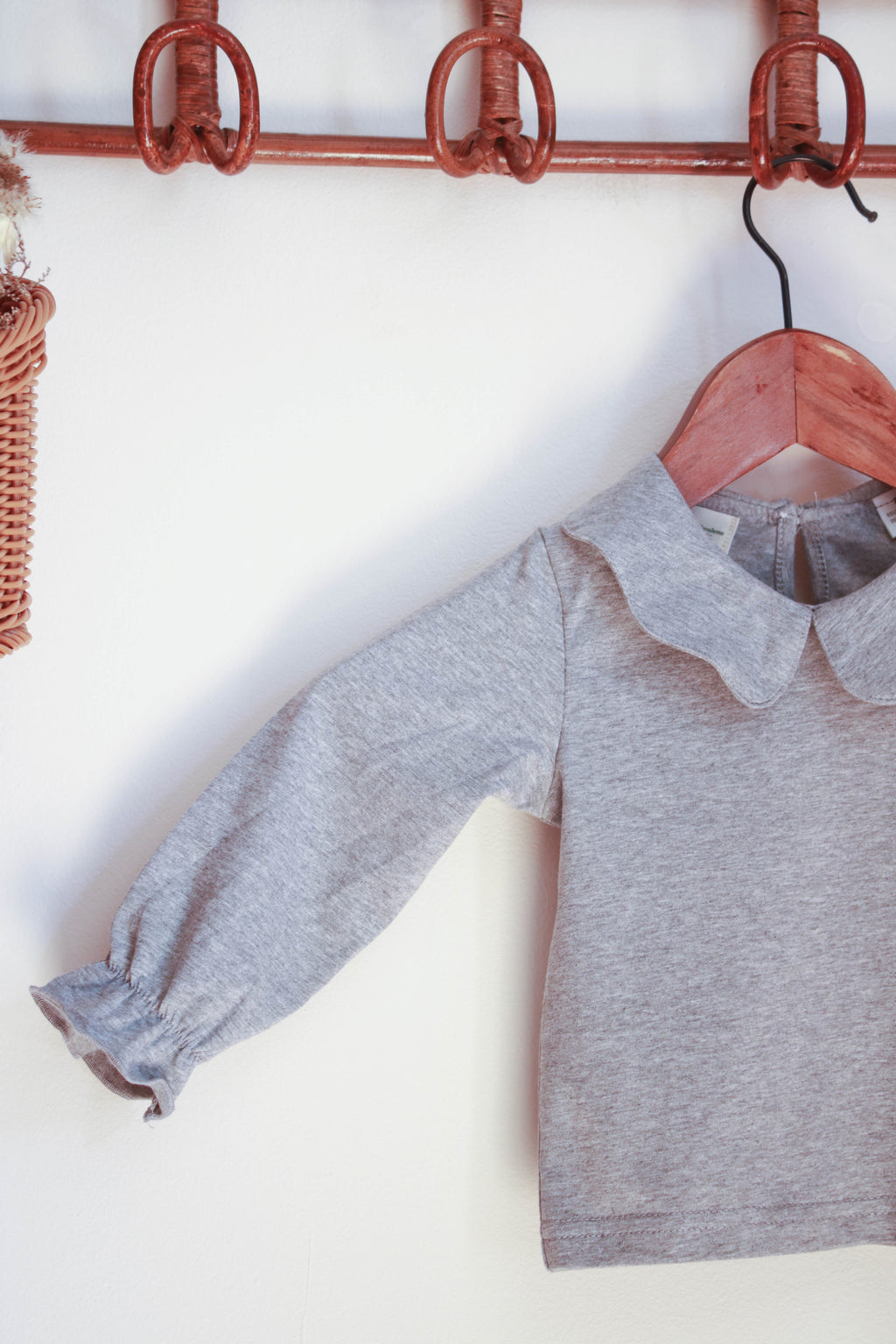 Polo manches longues col Claudine Liv&Ciboulette