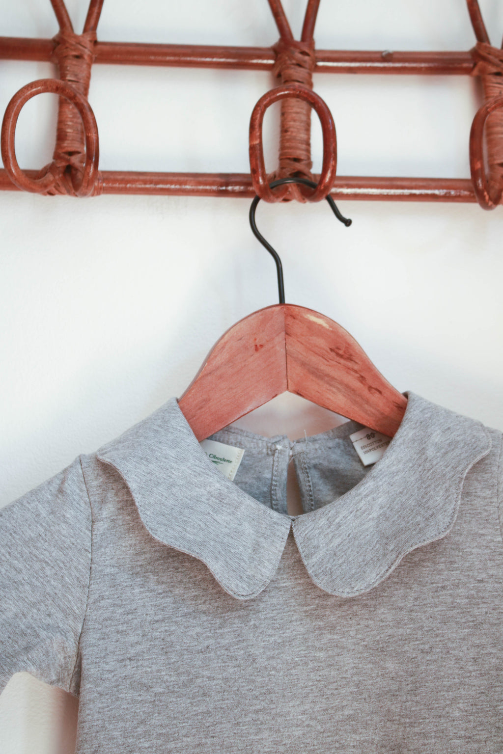 Polo manches longues col Claudine Liv&Ciboulette