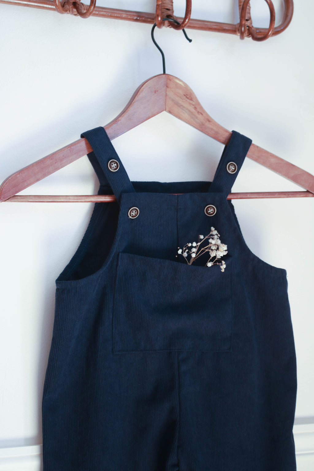 Salopette velours côtelé Pierre