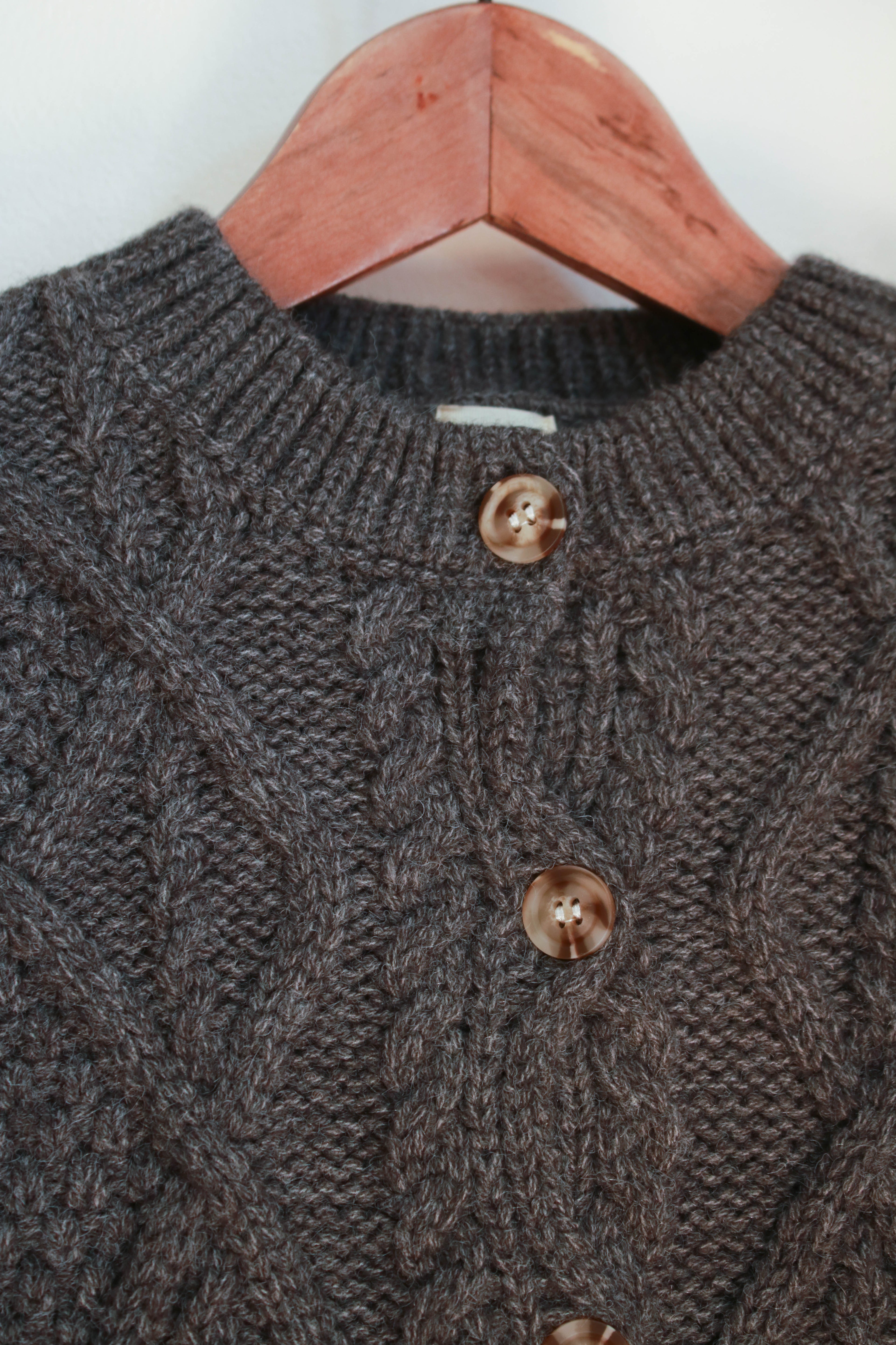 Gilet grosse maille Liv&Ciboulette