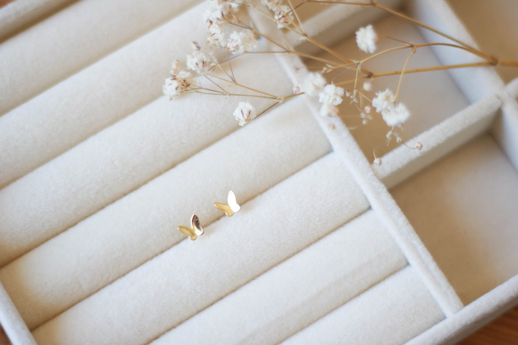 Boucles d’oreilles papillon Liv&Ciboulette