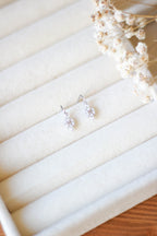 Boucles d’oreilles oxyde de zirconium Liv&Ciboulette