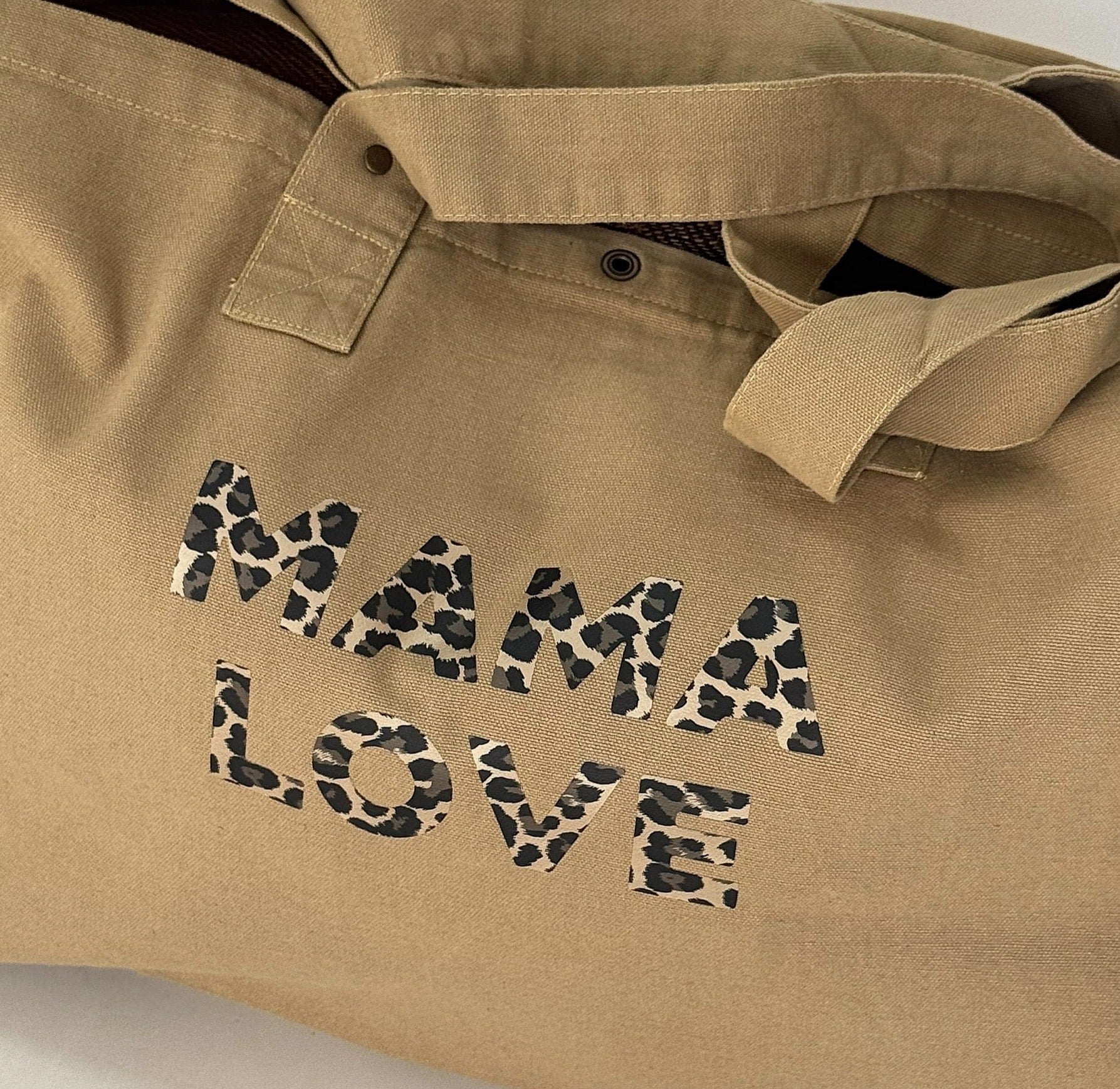 Grand sac cabas femme et enfant Liv&Ciboulette