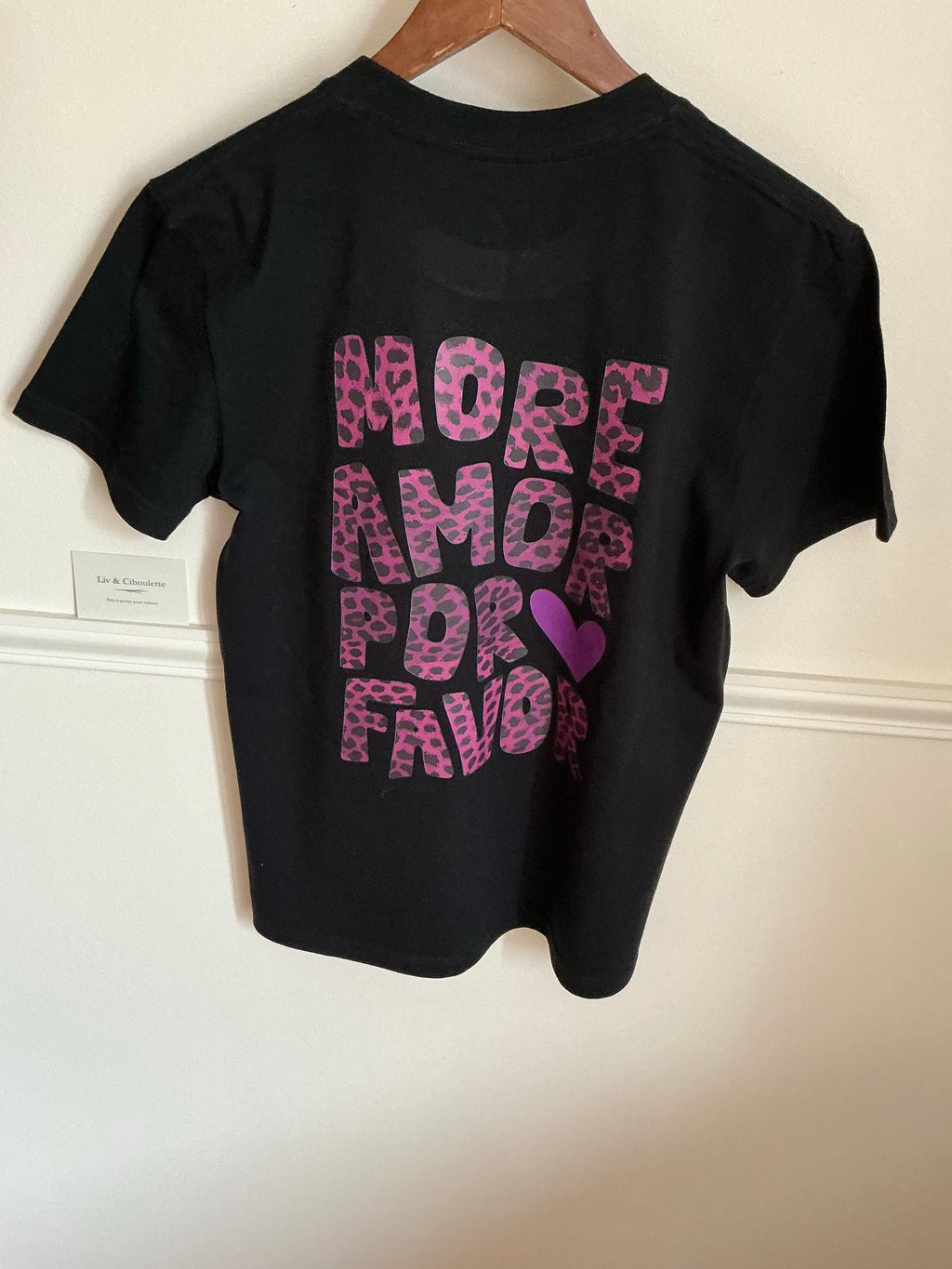 Tee-shirts femme été more amor for favor Liv&Ciboulette