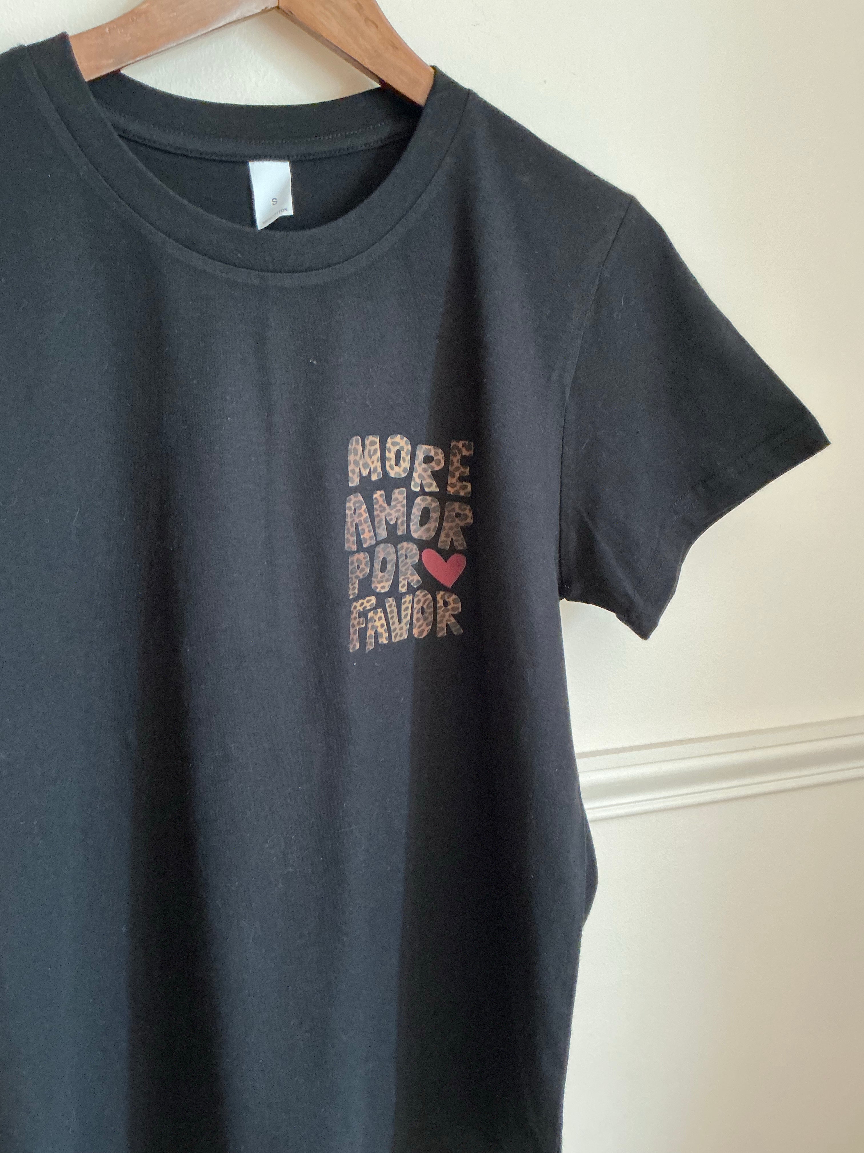 Tee-shirts femme été more amor for favor Liv&Ciboulette