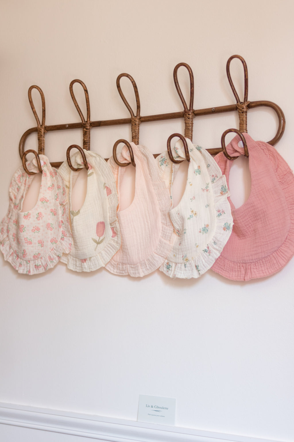 Bavoirs bébé Liv&Ciboulette