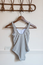 Maillot de bain raye petite fille 5/6 ans Liv&Ciboulette