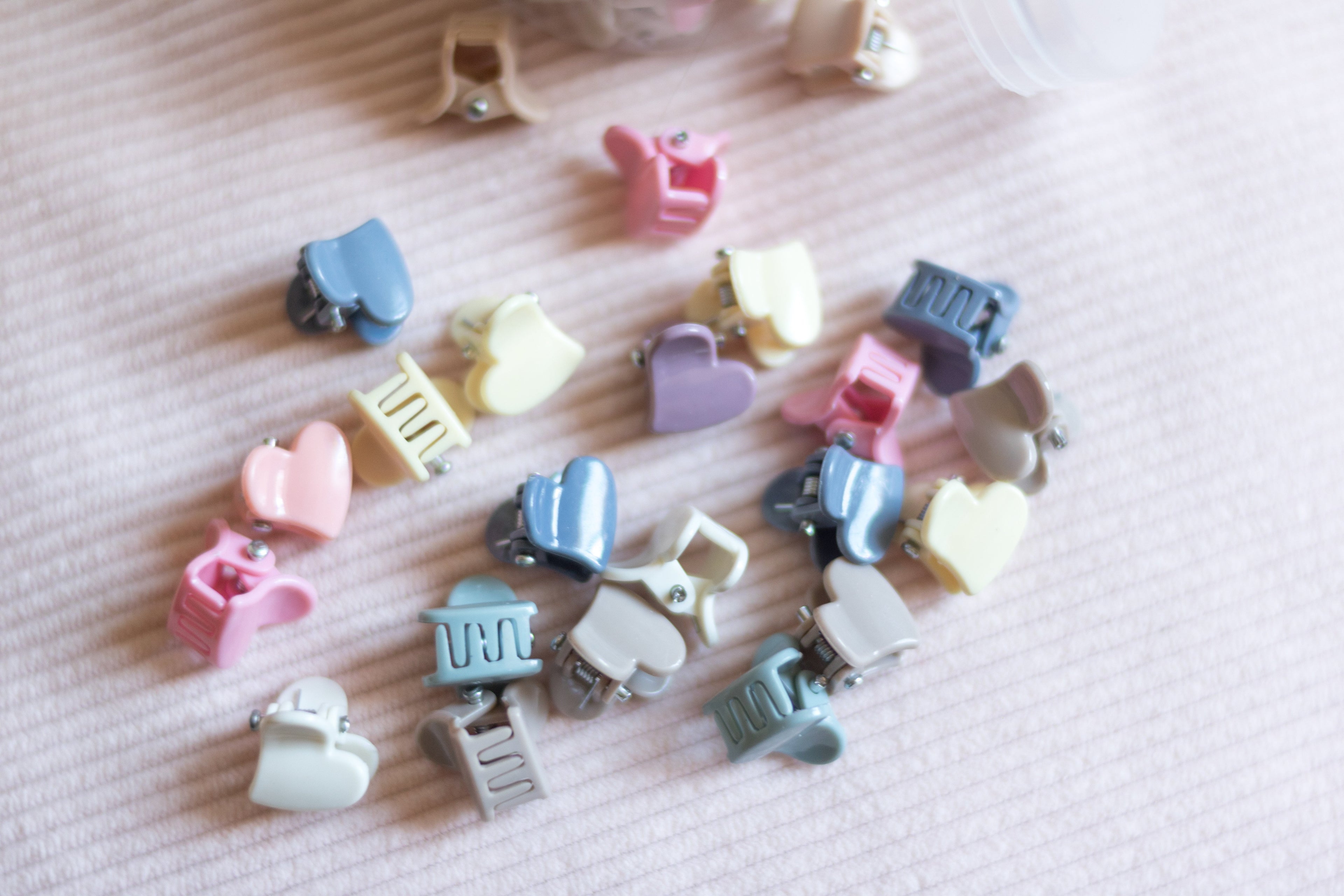 Lot pinces cheveux bébé Liv&Ciboulette