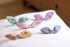 Lot pinces noeud petite fille Liv&Ciboulette
