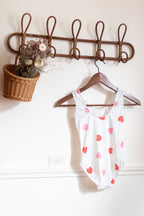 Maillot de bain cœur petite fille 3 ans Liv&Ciboulette