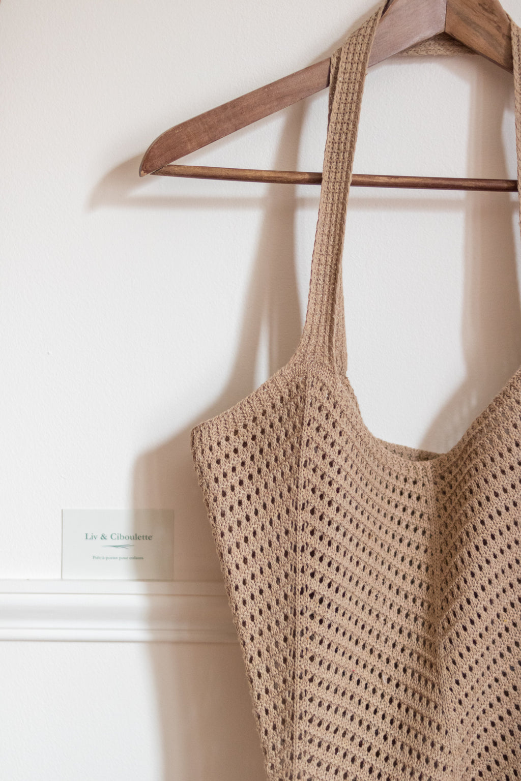 Sac femme en crochet été Liv&Ciboulette