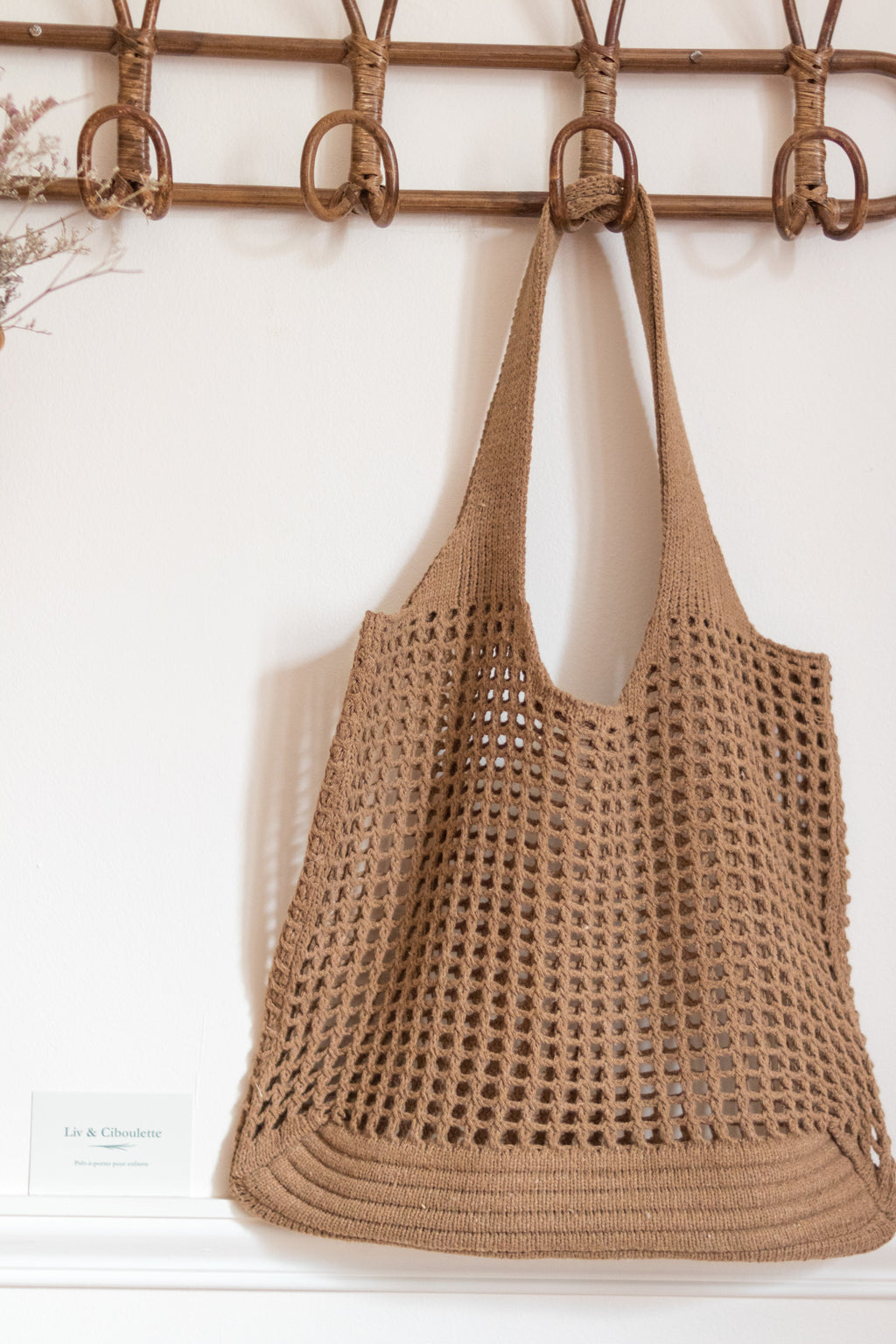Sac femme en crochet été Liv&Ciboulette