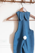Salopette en jeans Lapin Liv&Ciboulette
