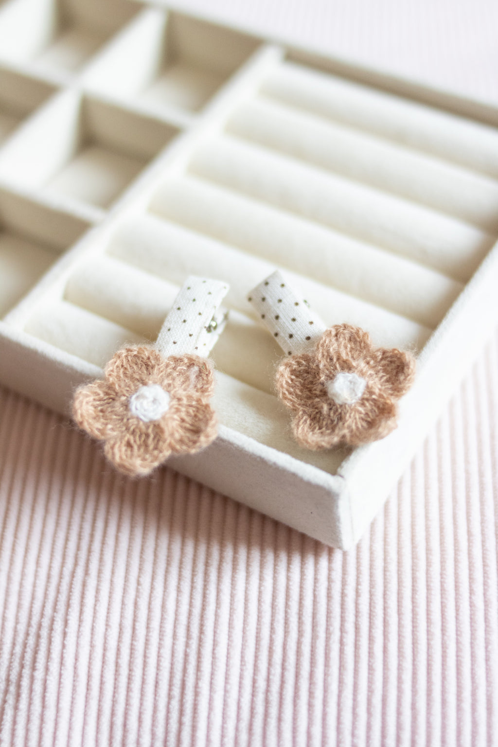 Barrettes fleurs Liv&Ciboulette