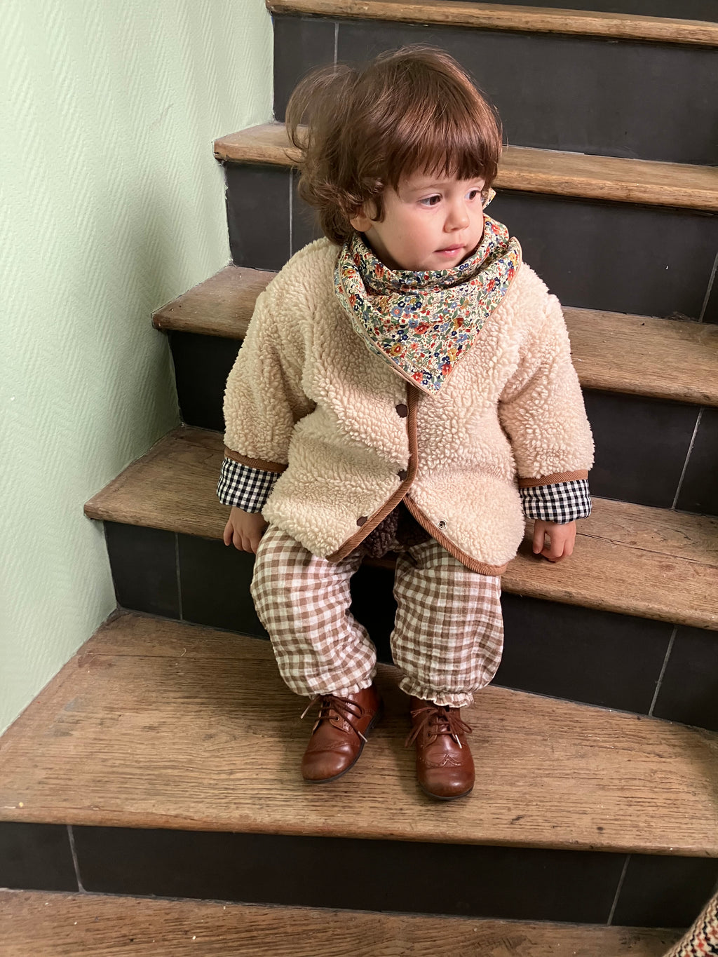 Manteau sherpa Liv&Ciboulette