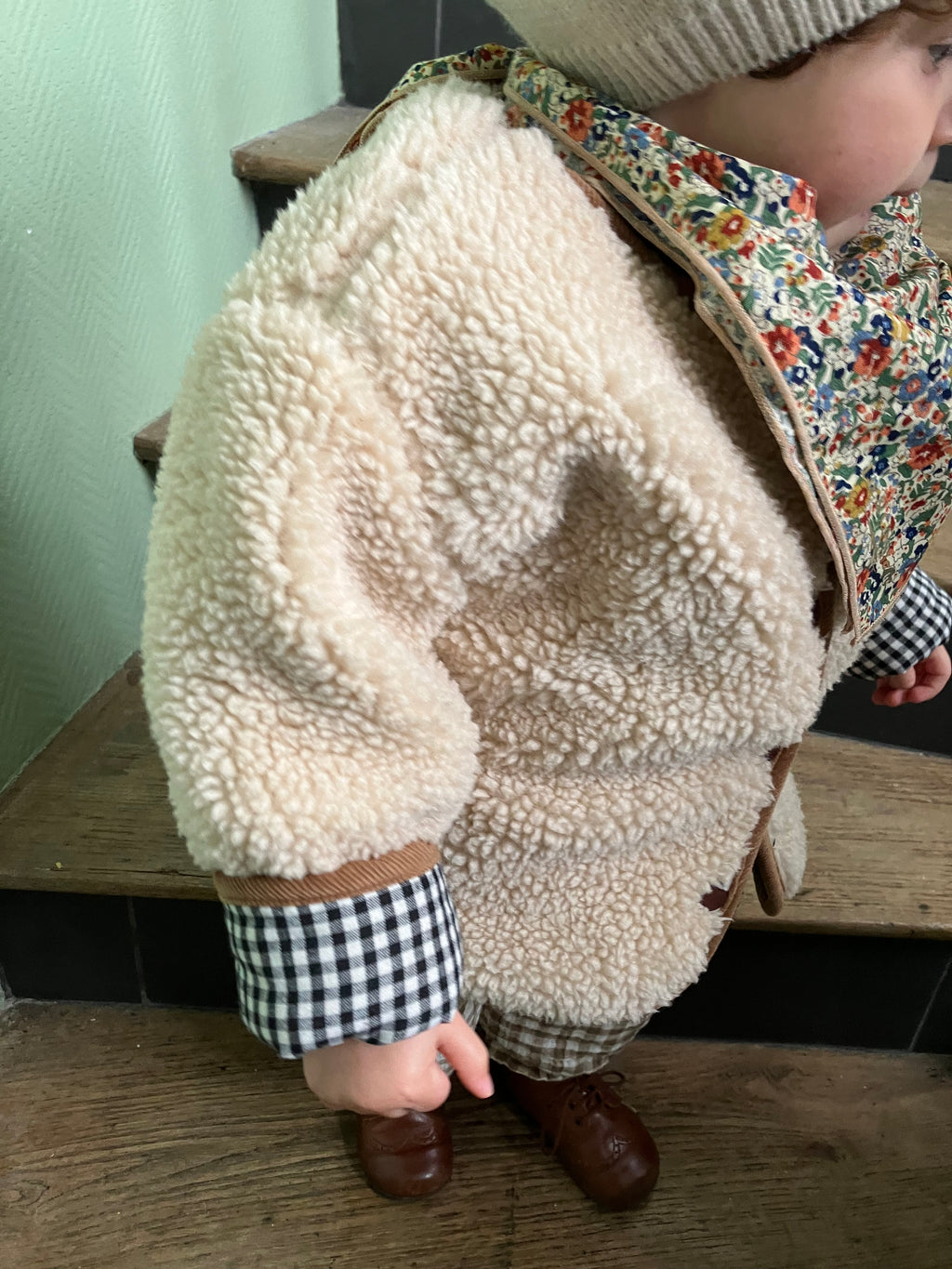 Manteau sherpa Liv&Ciboulette