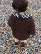 Manteau sherpa Marron Liv&Ciboulette