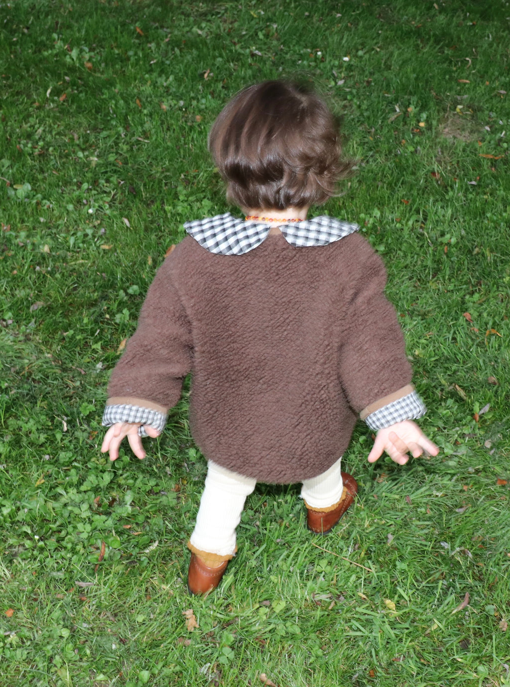 Manteau sherpa Marron Liv&Ciboulette