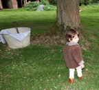 Manteau sherpa Marron Liv&Ciboulette