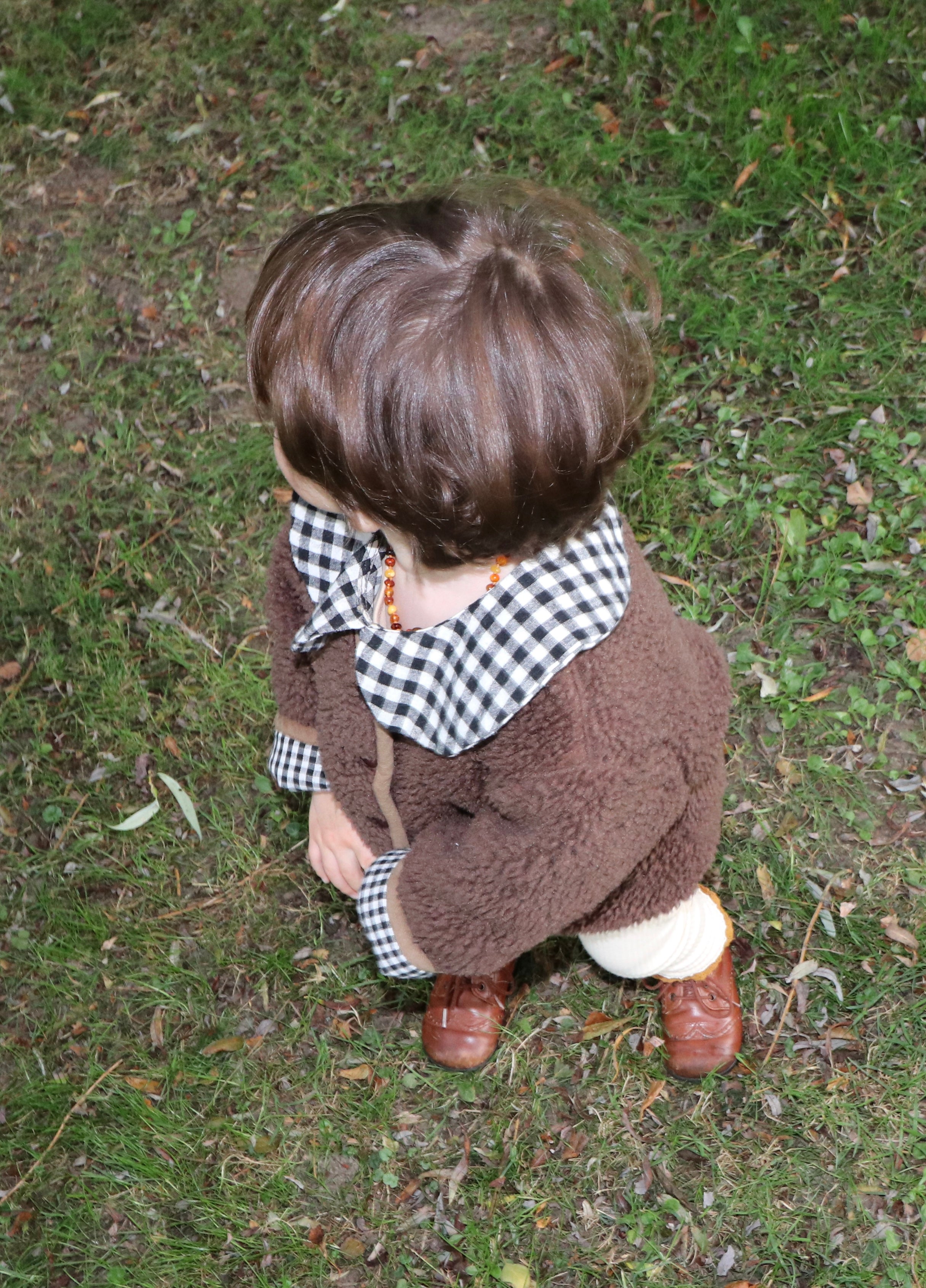 Manteau sherpa Marron Liv&Ciboulette