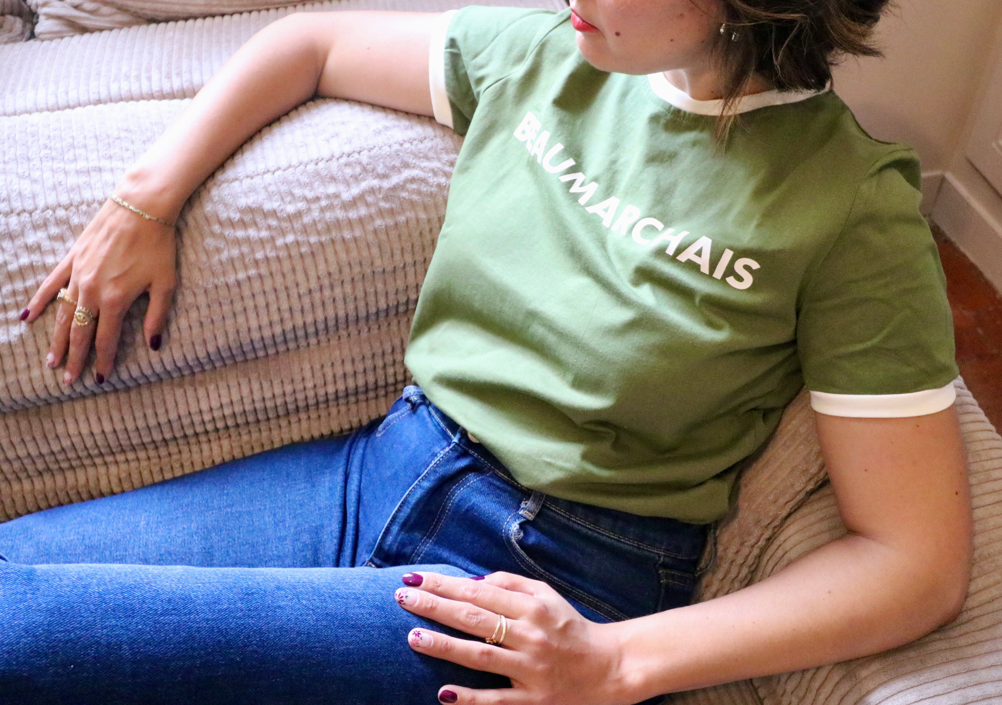 Tee-shirt femme Beaumarchais Liv&Ciboulette