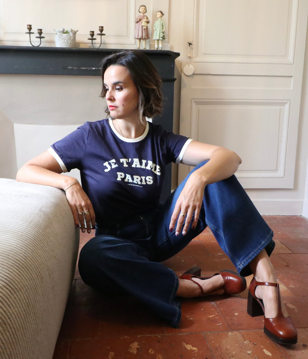 Tee-shirt femme Je t’aime Paris Liv&Ciboulette