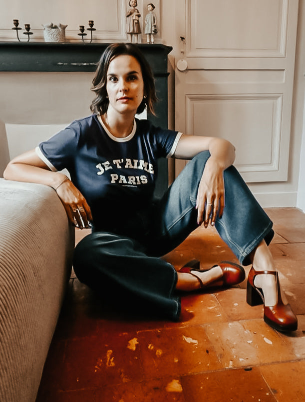 Tee-shirt femme Je t’aime Paris Liv&Ciboulette