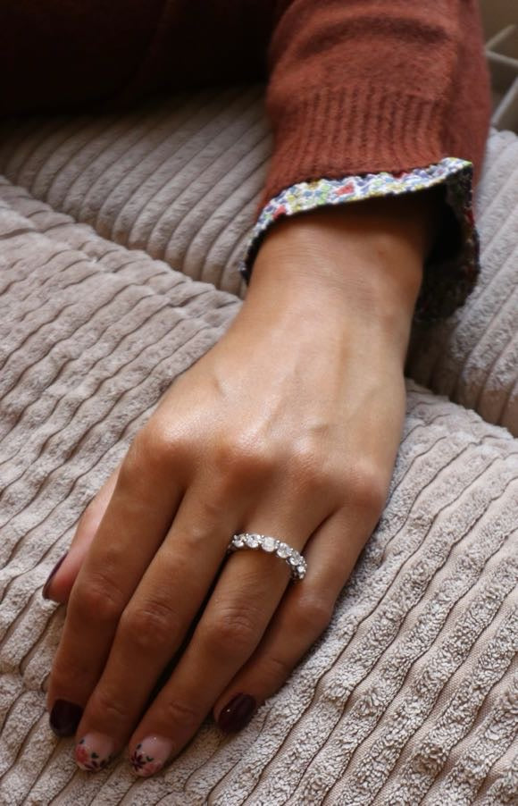 Bague tour complet alliance Liv&Ciboulette