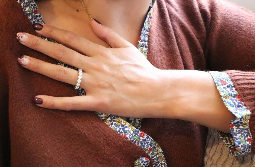Bague tour complet alliance Liv&Ciboulette