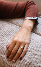 Bague solitaire fiançailles Liv&Ciboulette
