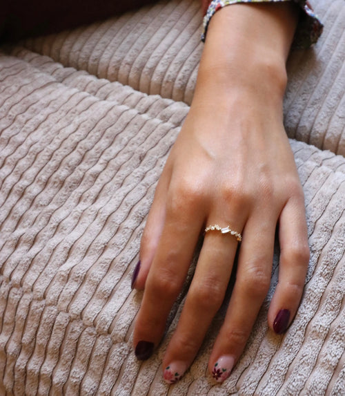 bague fine oxyde de zirconium Liv&Ciboulette